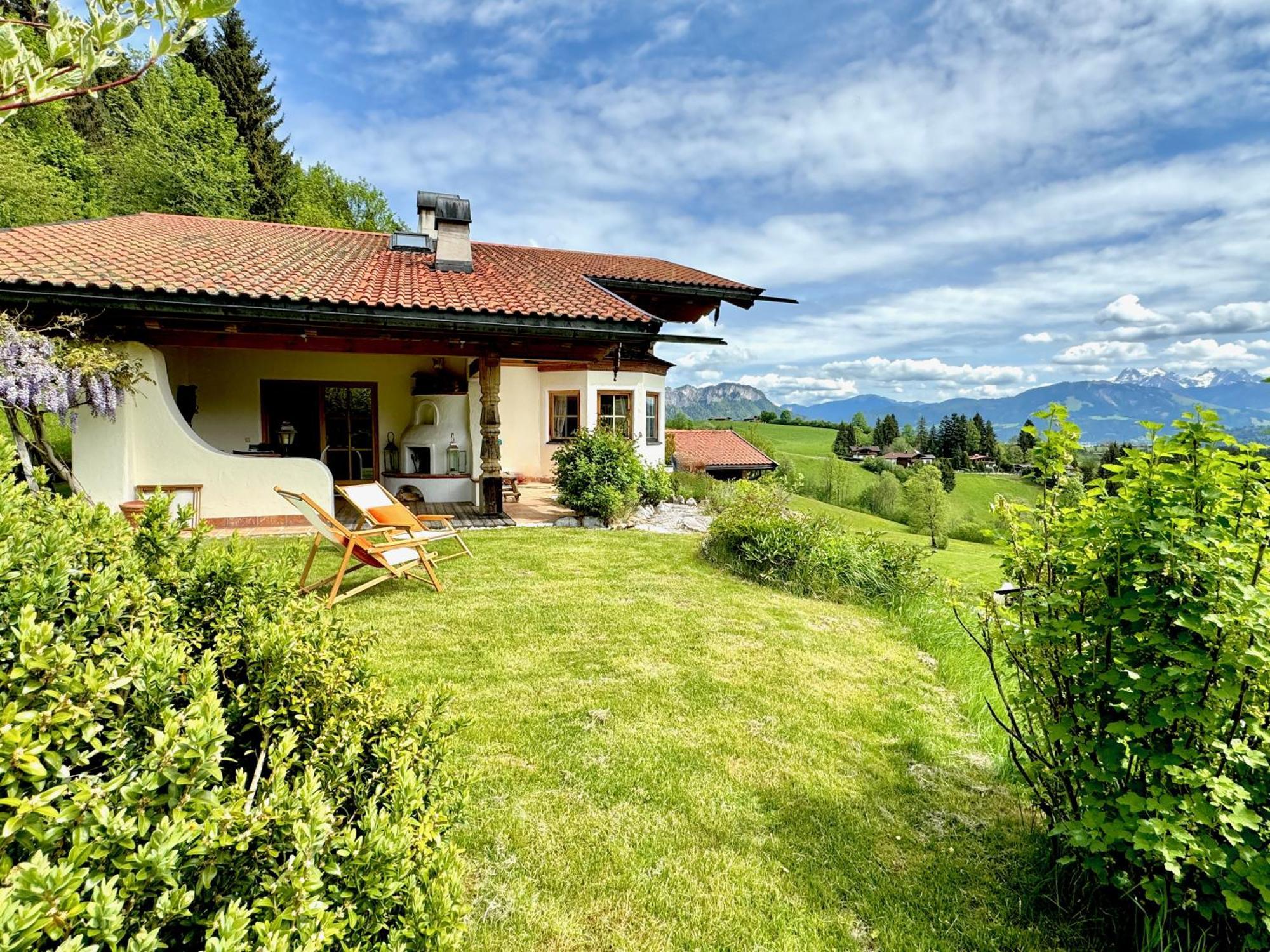5* Panorama Chalet Mit Sauna By Belle Stay Going am Wilden Kaiser Dış mekan fotoğraf
