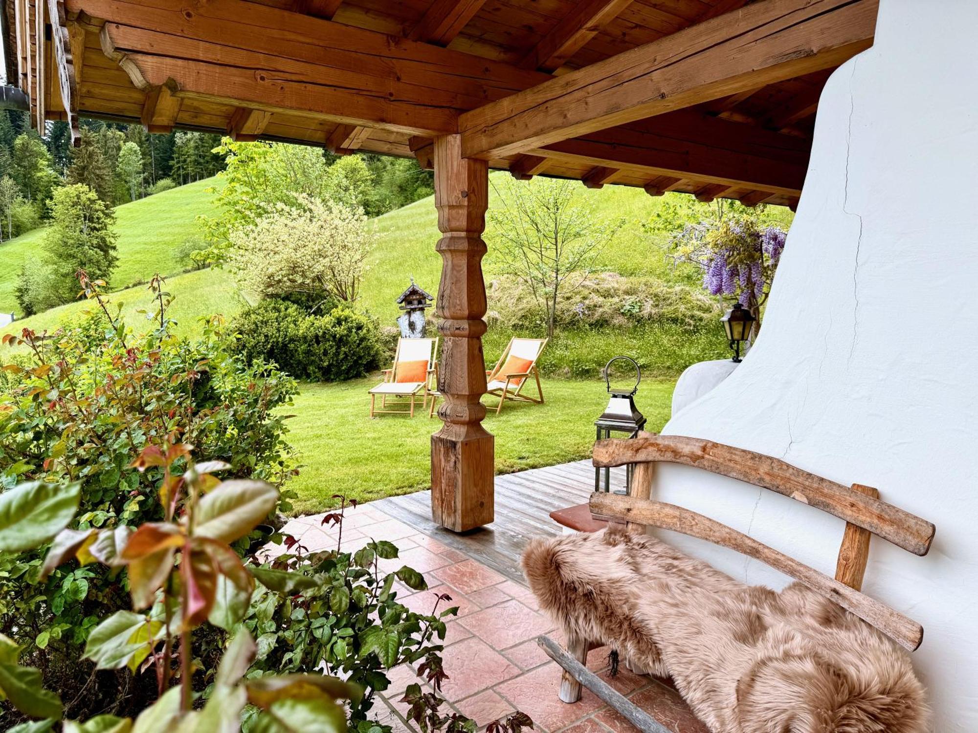 5* Panorama Chalet Mit Sauna By Belle Stay Going am Wilden Kaiser Dış mekan fotoğraf